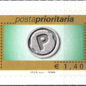 2007 Prioritario €. 1,40 senza millesimo