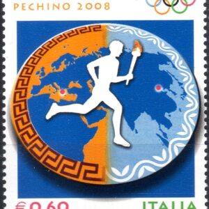 2008 Pechino 2008 Tedoforo stilizzato
