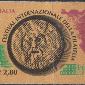 2008 Festival Filatelia Bocca della Verità dorato