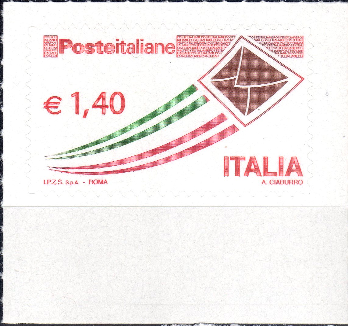 2009 Posta Italiana €. 1,40