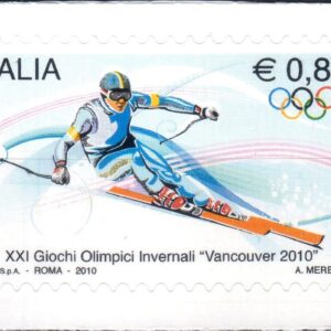 2010 21° Giochi Olimpici Sciatore