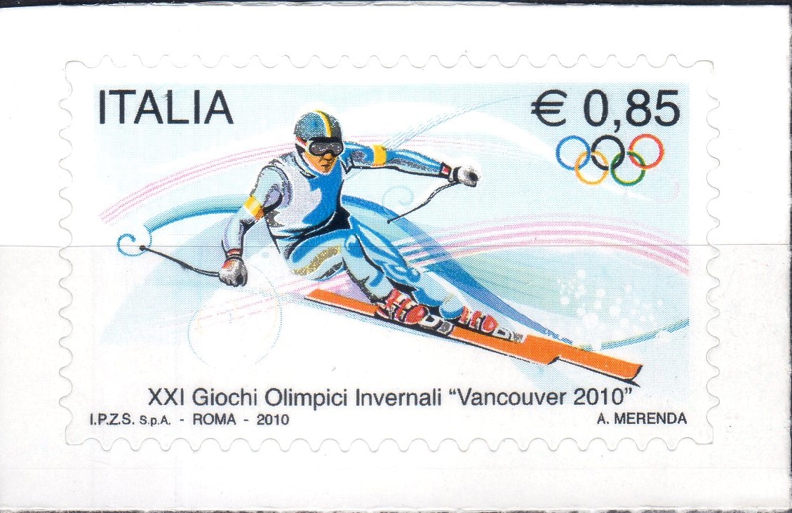 2010 21° Giochi Olimpici Sciatore