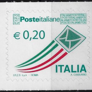 2011 Posta Italiana €. 0,20 - Seconda tiratura