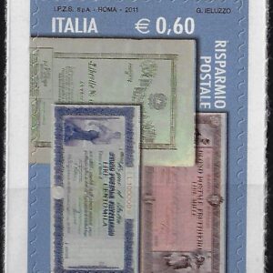 2011 Risparmio Postale Libretto del 1947