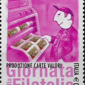 2012 Giornata Filatelia La produzione