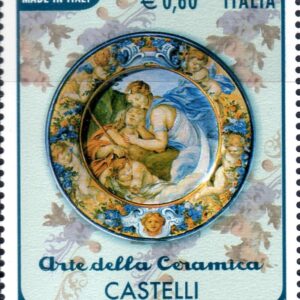 2012 Arte della Ceramica Piattino Castelli