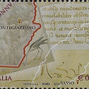 2013 550° Confini di Stato -astello di Montegiardino