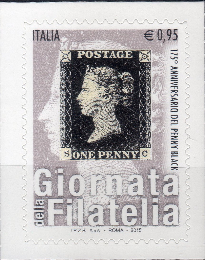 2015 Giornata Filatelia 175° anniversario Penny Black