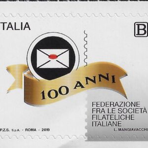 2019 Società Filateliche Italiane