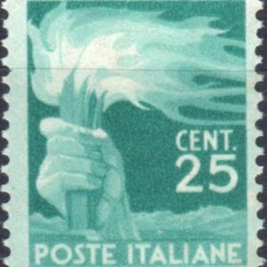 1945 25 centesimi Democratica