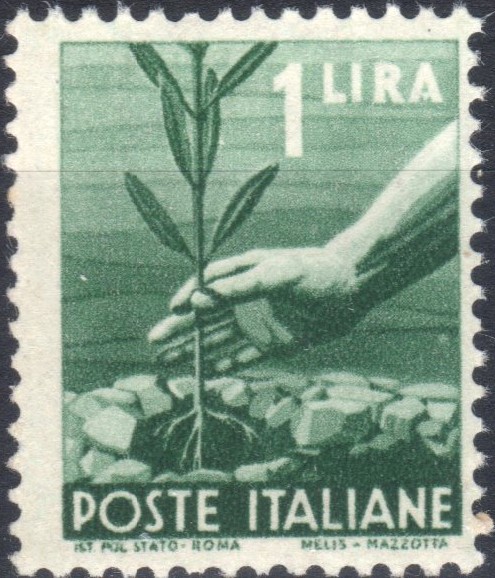 1945 1 £. Democratica