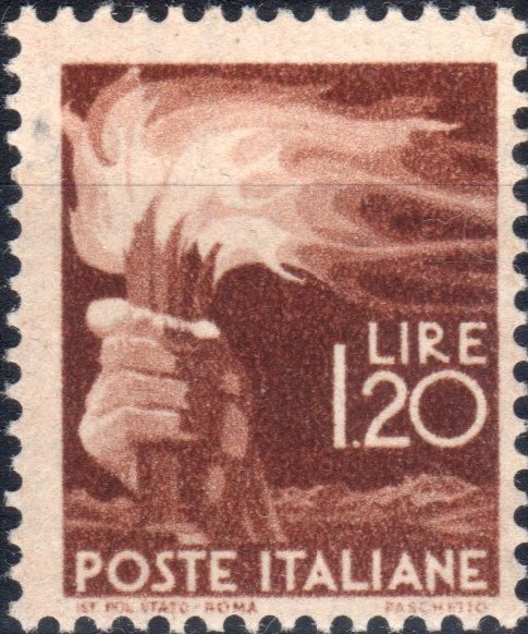 1945 1,20 £. Democratica