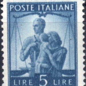 1945 5 £. Democratica