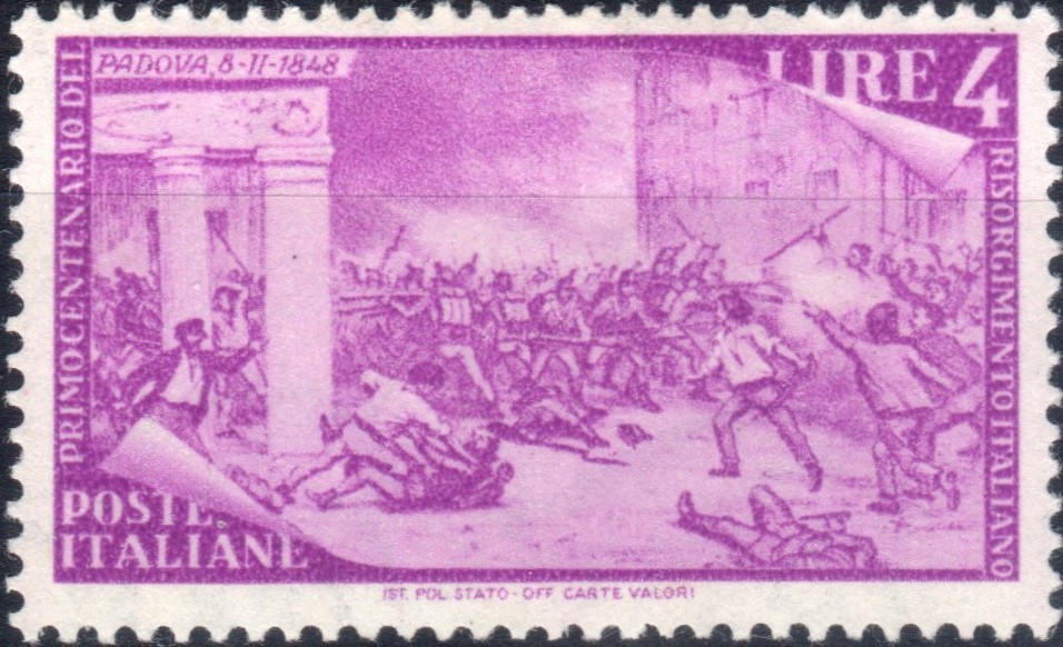 1948 £ 4 Centenario del Risorgimento