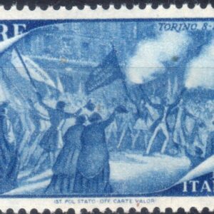 1948 £ 5 Centenario del Risorgimento