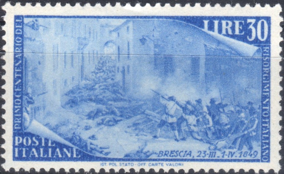 1948 £ 30 Centenario del Risorgimento
