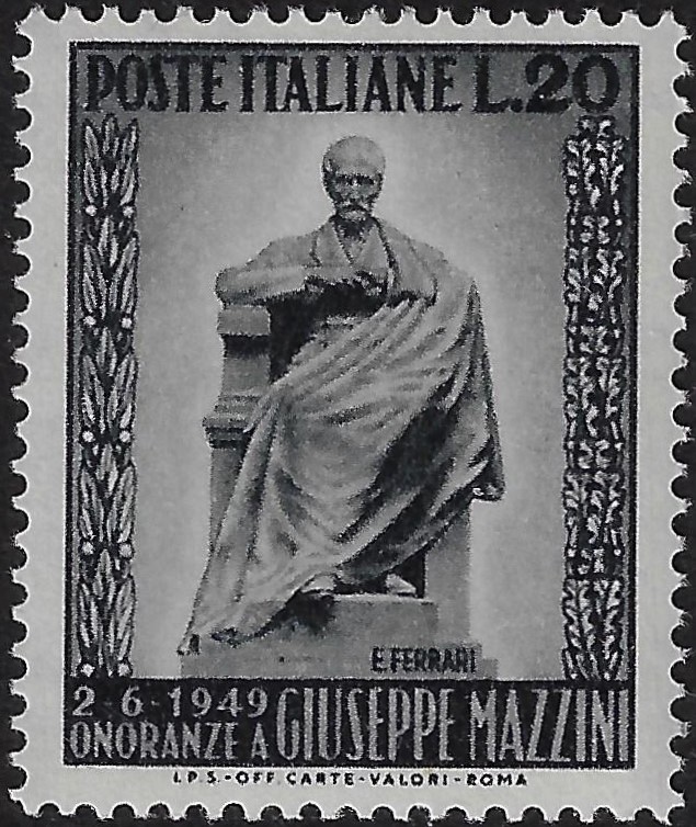 1949 Inaugurazione monumento a G. Mazzini