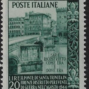 1949 Ristrutturazione Ponte SantaTrinità