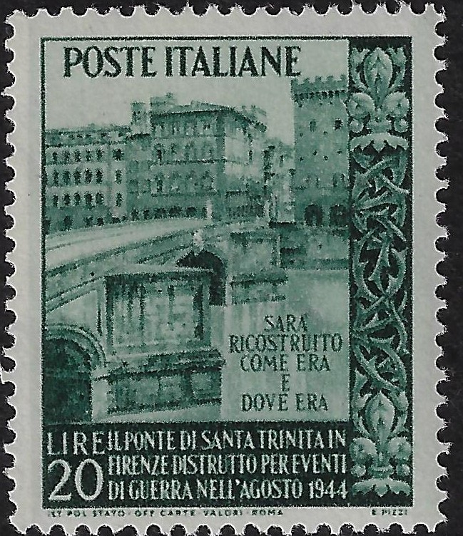 1949 Ristrutturazione Ponte SantaTrinità