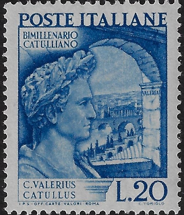 1949 Bimillenario Morte di Catullo