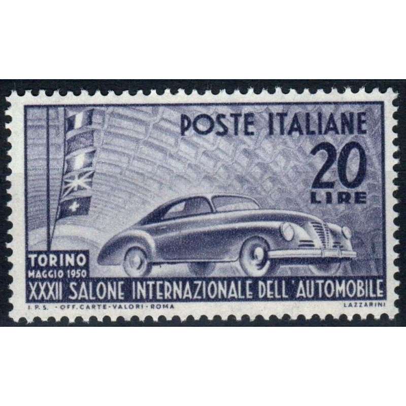 1950 32° Salone dell'Automobile di Torino