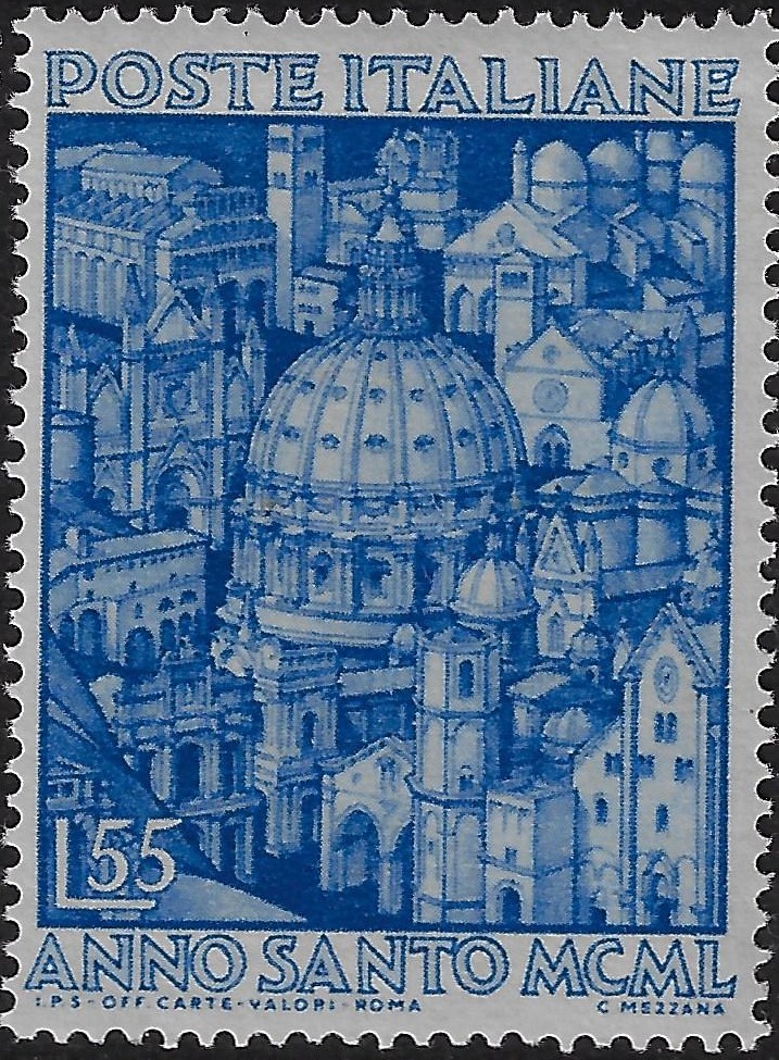 1950 £ 55 Anno Santo