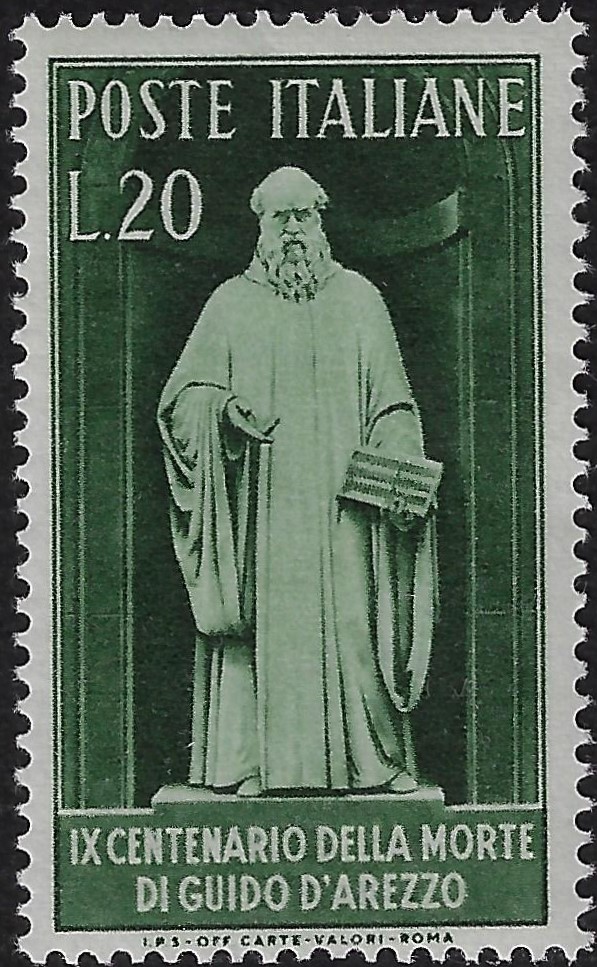 1950 900° Morte di Guido d'Arezzo