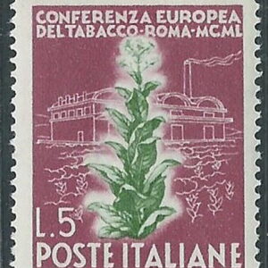 1950 £ 5 Conferenza Europea del Tabacco