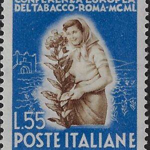 1950 £ 55 Conferenza Europea del Tabacco