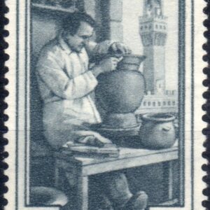 1950 £ 5 Italia al Lavoro