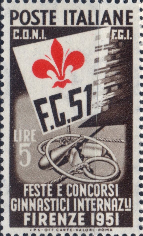 1951 £ 15 Ginnici