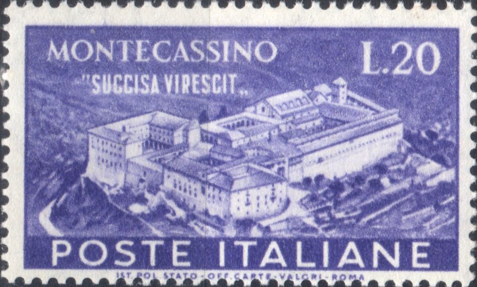 1951 £ 20 Montecassino