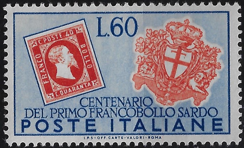 1951 60 £ Francobolli di Sardegna
