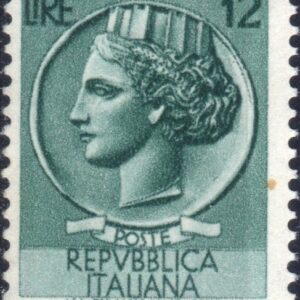 1953 12 £ Siracusana Ruota