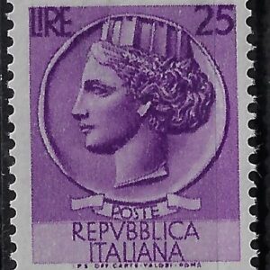 1953 £ 25 Siracusana Ruota