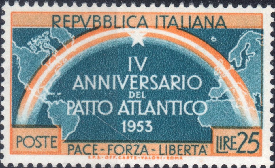 1953 £ 25 Patto Atlantico