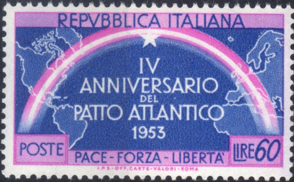 1953 60 £ Patto Atlantico