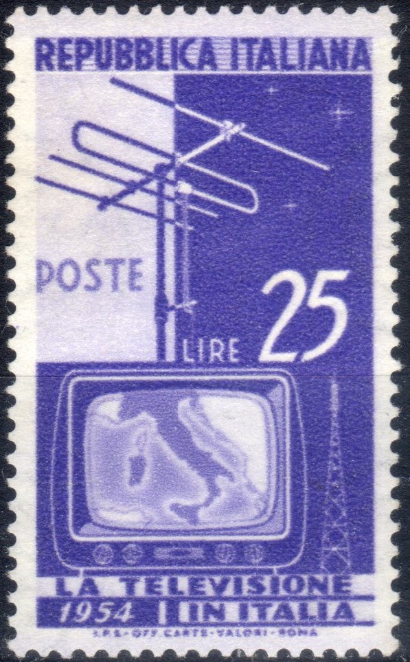 1954 £ 25 Televisione