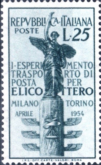 1954 Posta elicottero