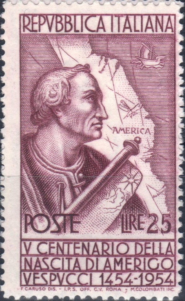1954 £ 25 Vespucci
