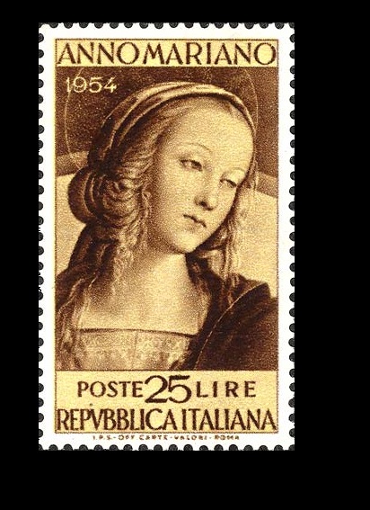1954 £ 25 Anno Mariano