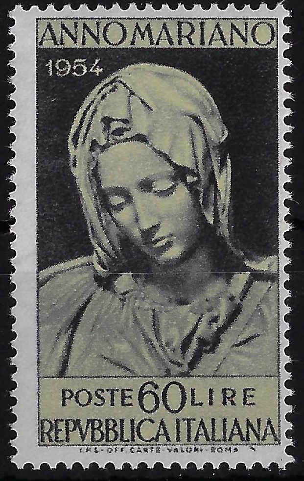 1954 60 £ Anno Mariano