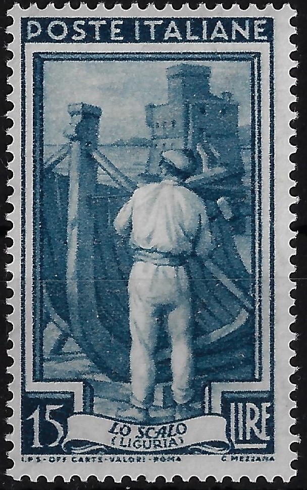 1955 Italia al lavoro £ 15