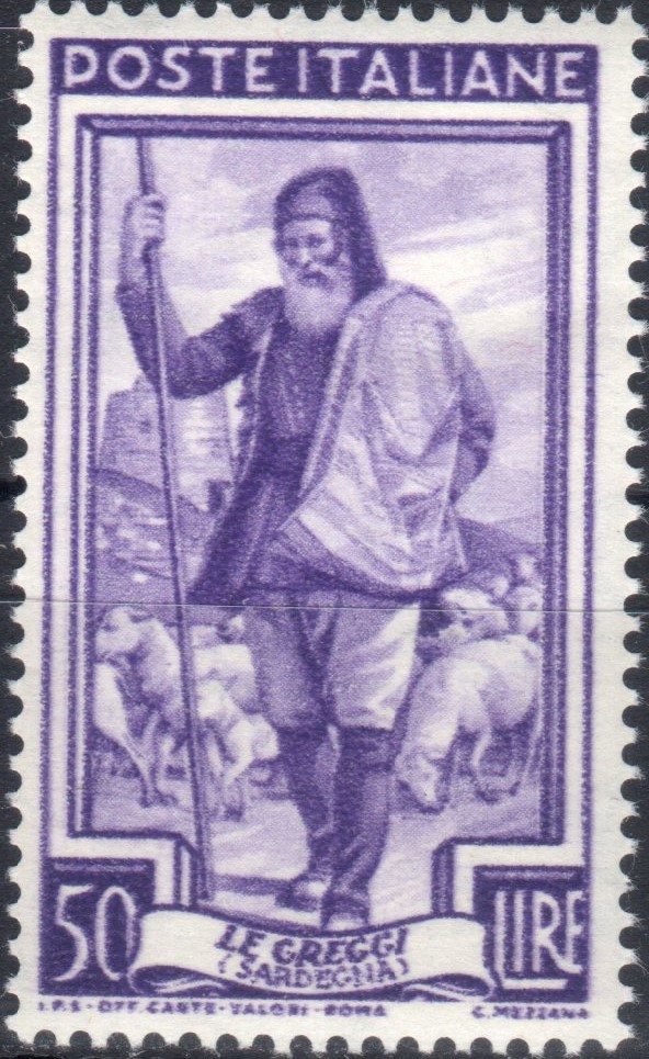 1955 Italia al lavoro £ 50
