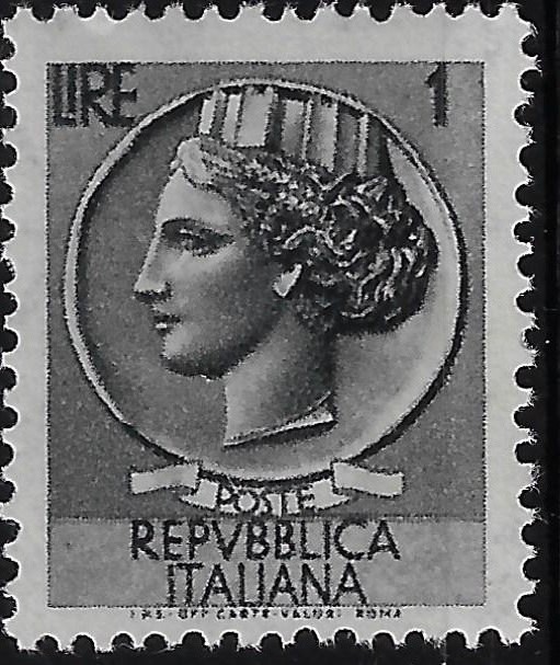 1955 Siracusana £ 1