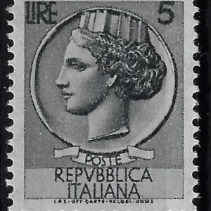 1955 Siracusana £ 5