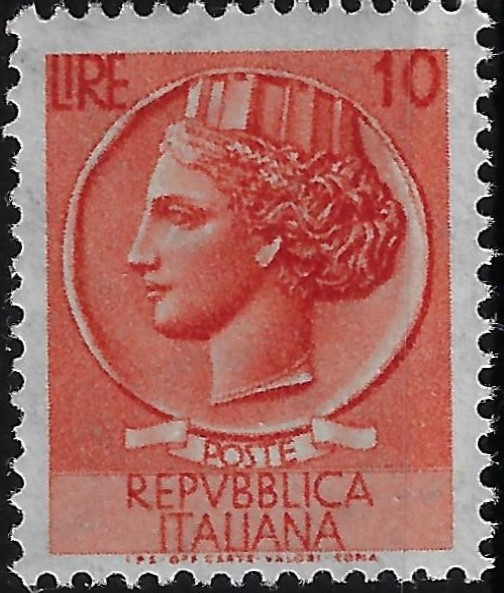 1955 Siracusana £ 10