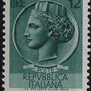1955 Siracusana £ 12