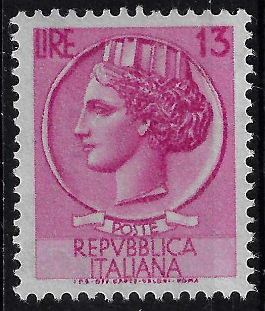 1955 Siracusana £ 13