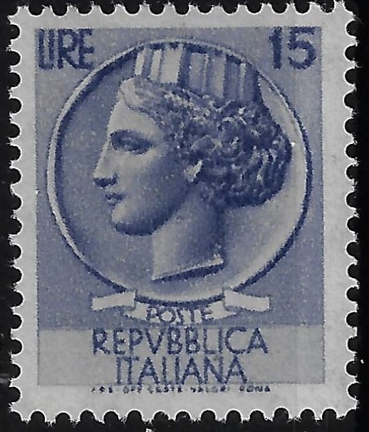 1955 Siracusana £ 15
